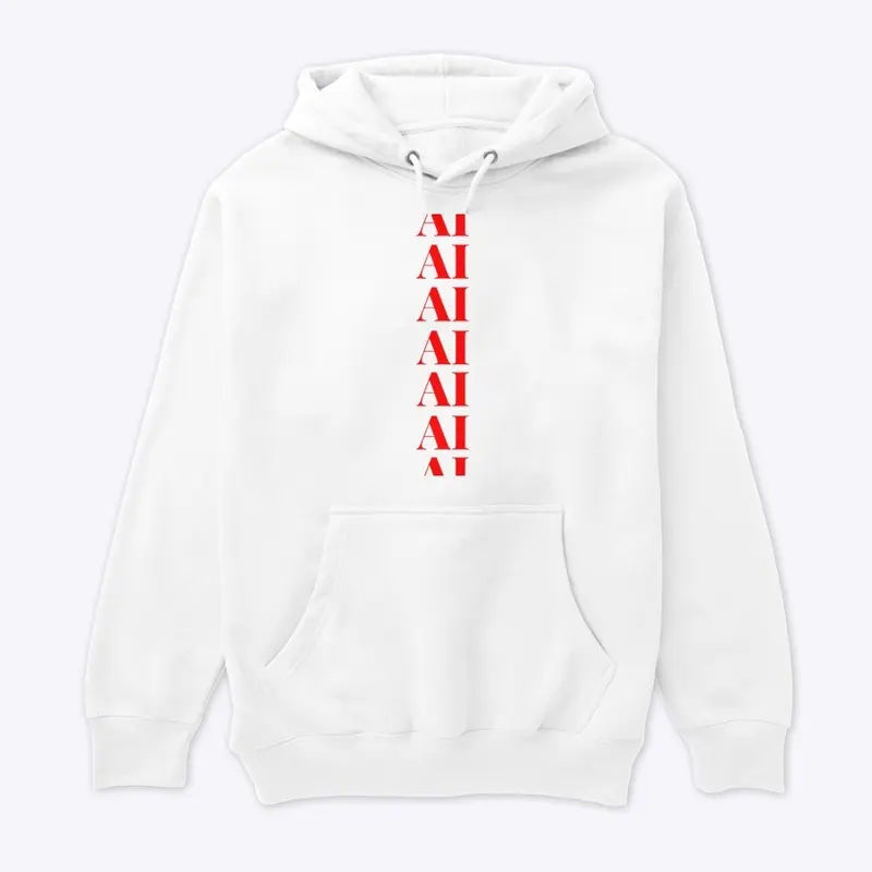 Premium Hoodie: AI Strings+String Theory