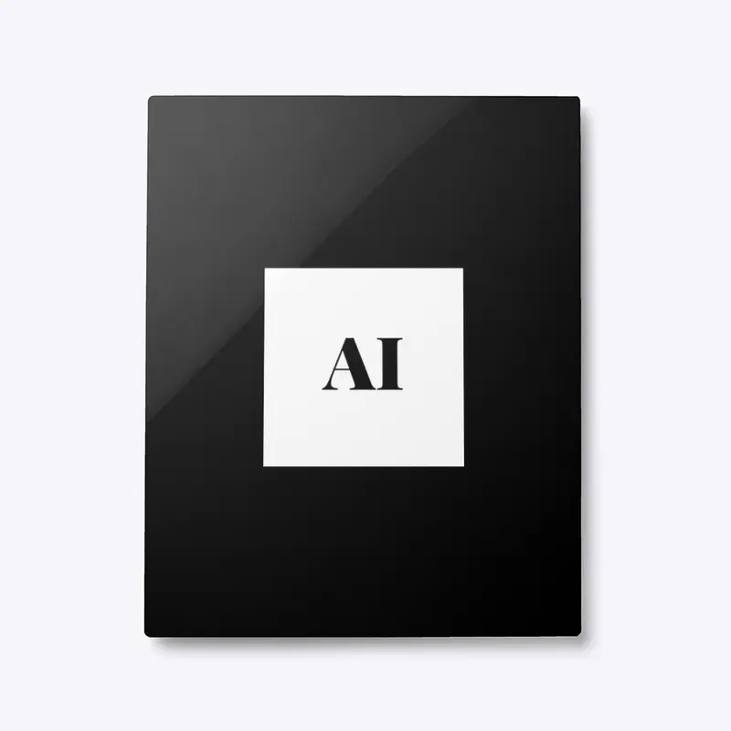 Metal Print: Inverted AI